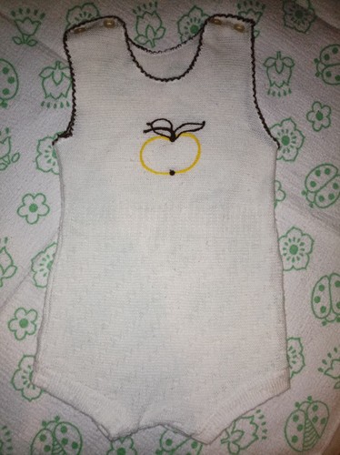 Ddr baby strampler strickware - ddr,