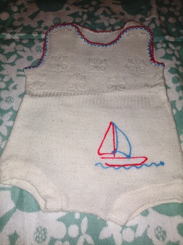 Ddr baby strampler strickware - ddr,